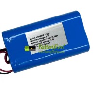 Batterij voor PLC UB18650-1S2P [Vervangende batterij]